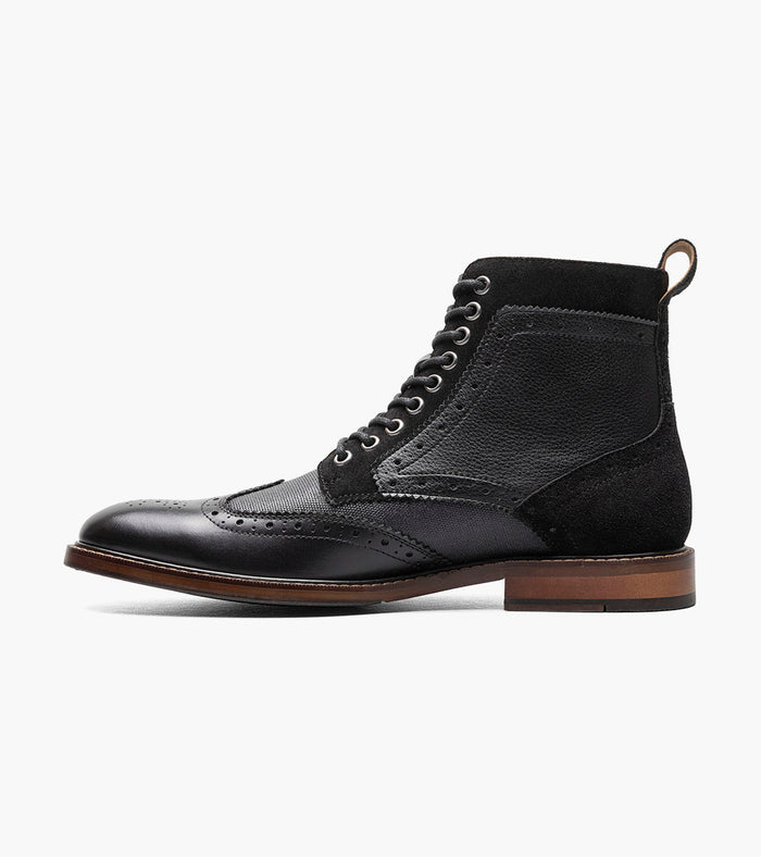 Stacy Adams Finnegan Wingtip Lace Up Boot by Stacy Adams Shoes