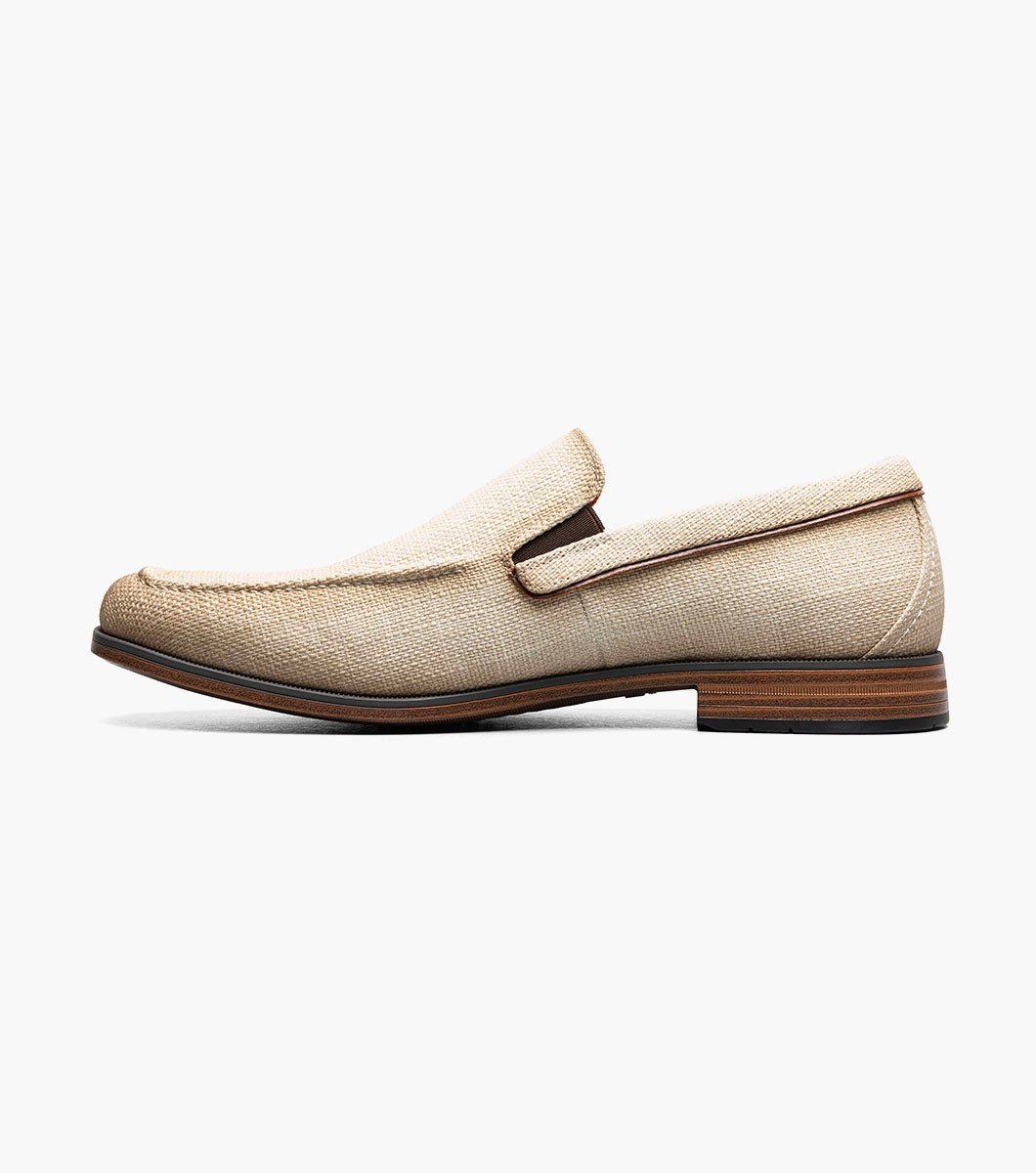 Stacy Adams RIDGELY Moc Toe Slip On Natural by Stacy Adams Shoes