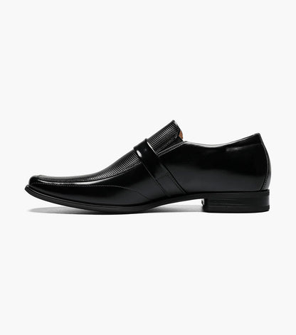 Stacy Adams BEAU Moc Toe Loafer Black by Stacy Adams Shoes