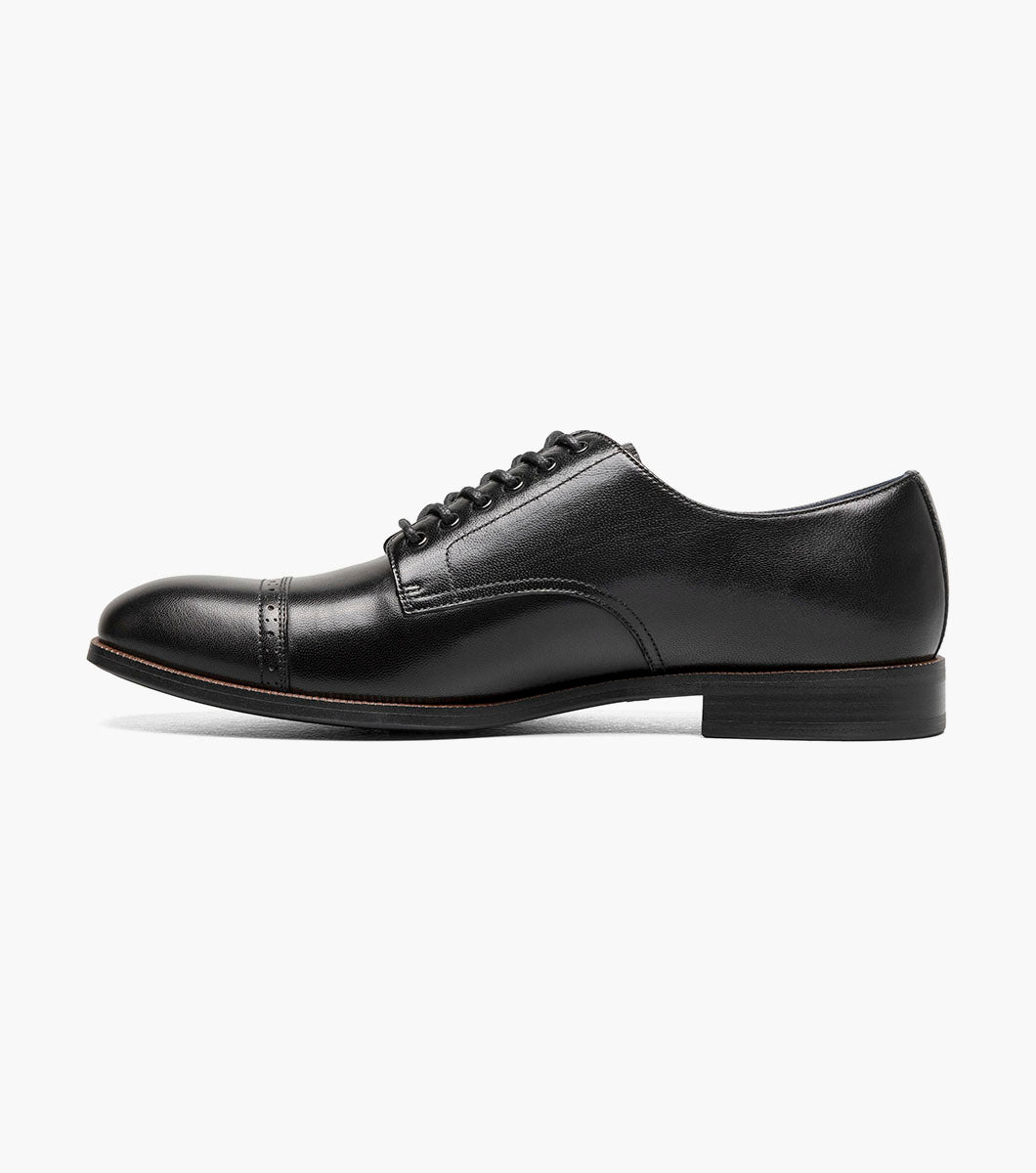 Stacy Adams WILLIAM Cap Toe Oxford Black by Stacy Adams Shoes