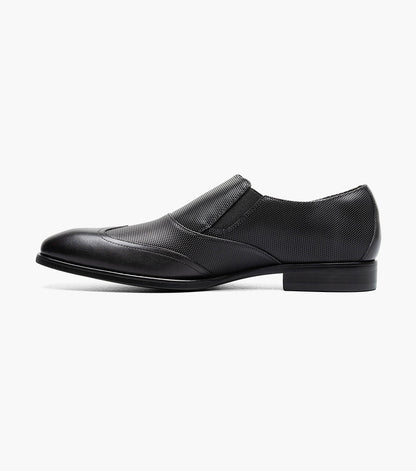 Stacy Adams Lockwood Wingtip Ornament Slip On by Stacy Adams Shoes