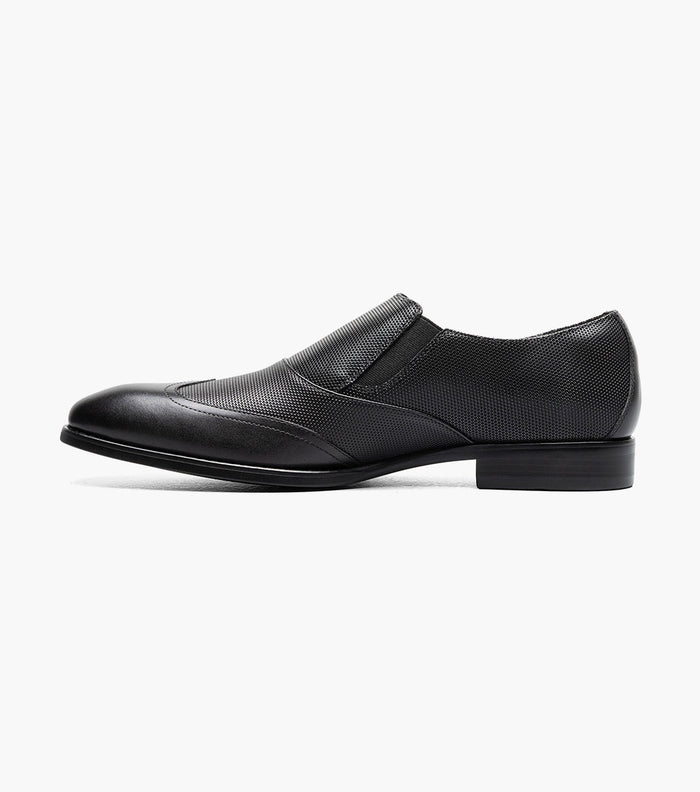 Stacy Adams Lockwood Wingtip Ornament Slip On by Stacy Adams Shoes