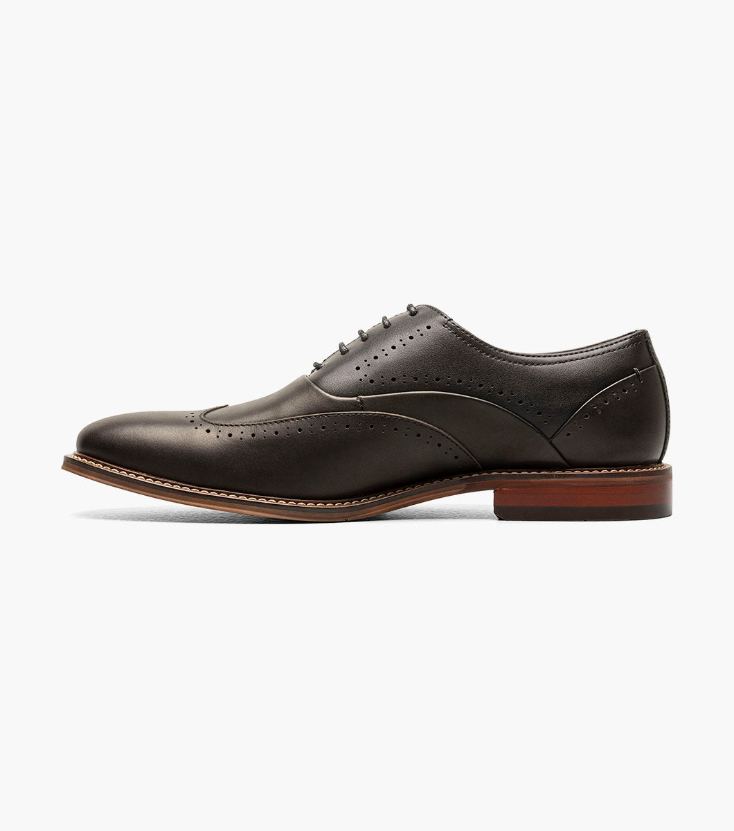 Stacy Adams MACARTHUR Wingtip Oxford Black by Stacy Adams Shoes