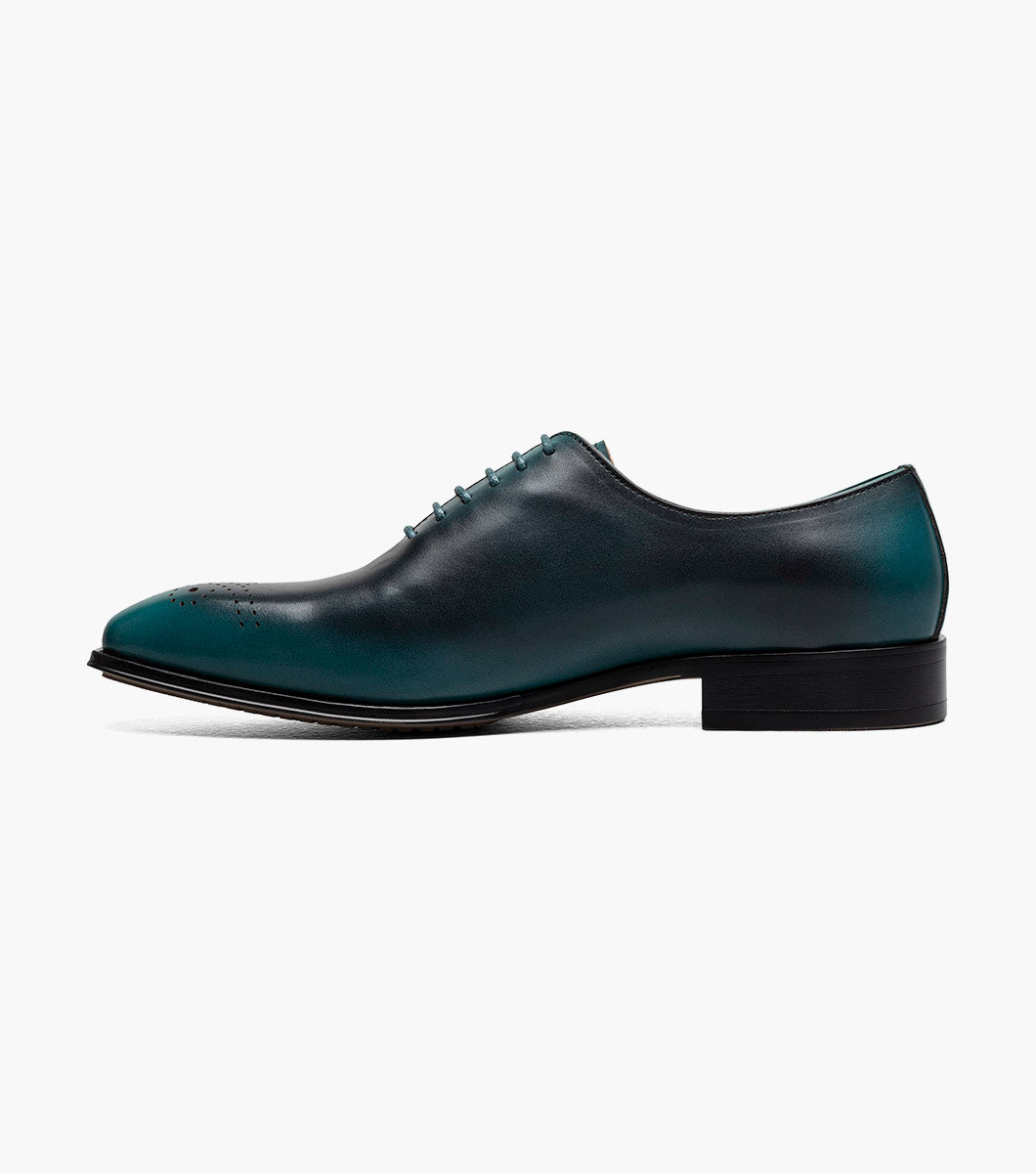 Stacy Adams HALLQUIST Plain Toe Oxford Turquoise by Stacy Adams Shoes