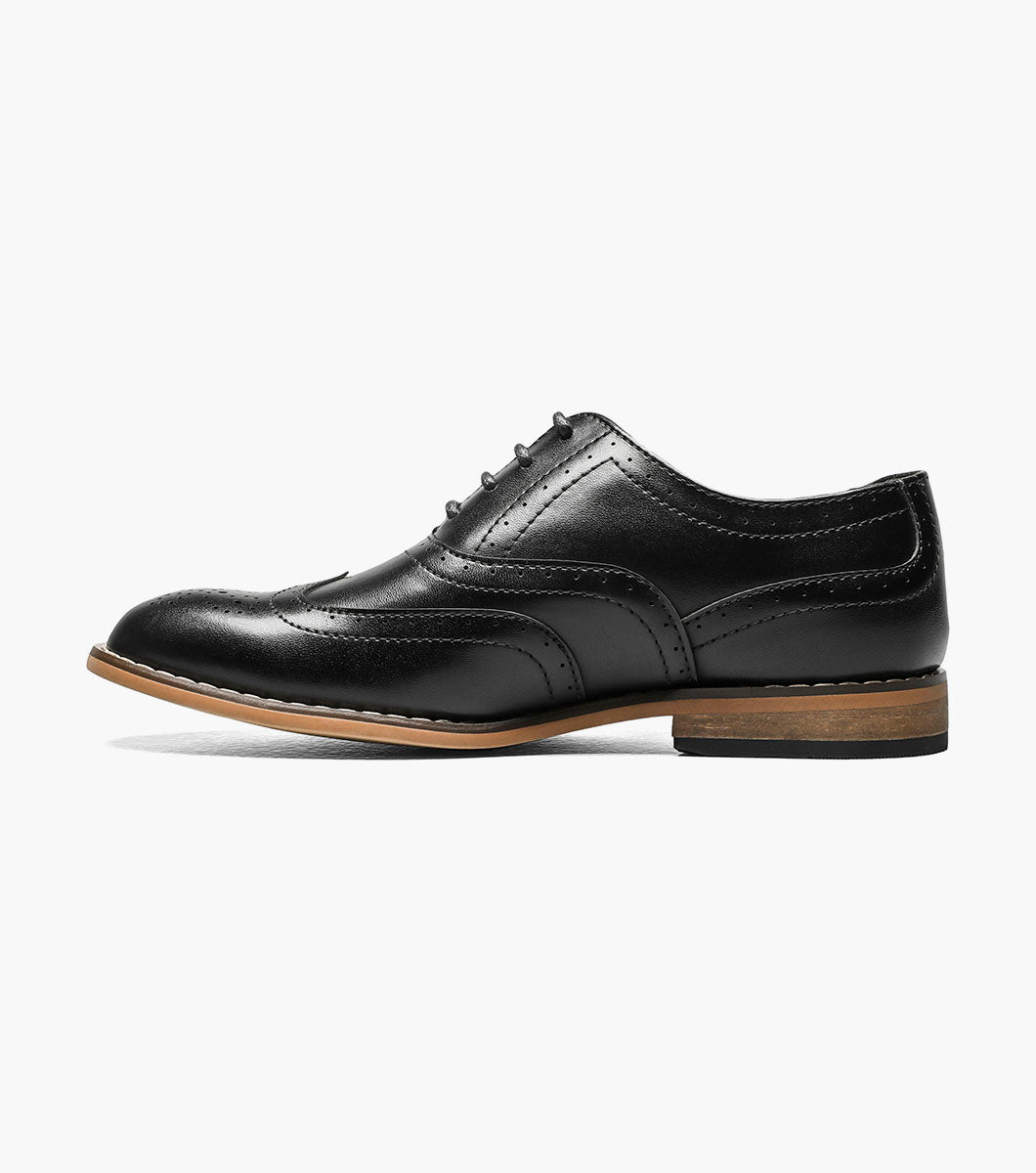 Stacy Adams Kids Dunbar Wingtip Oxford by Stacy Adams Shoes