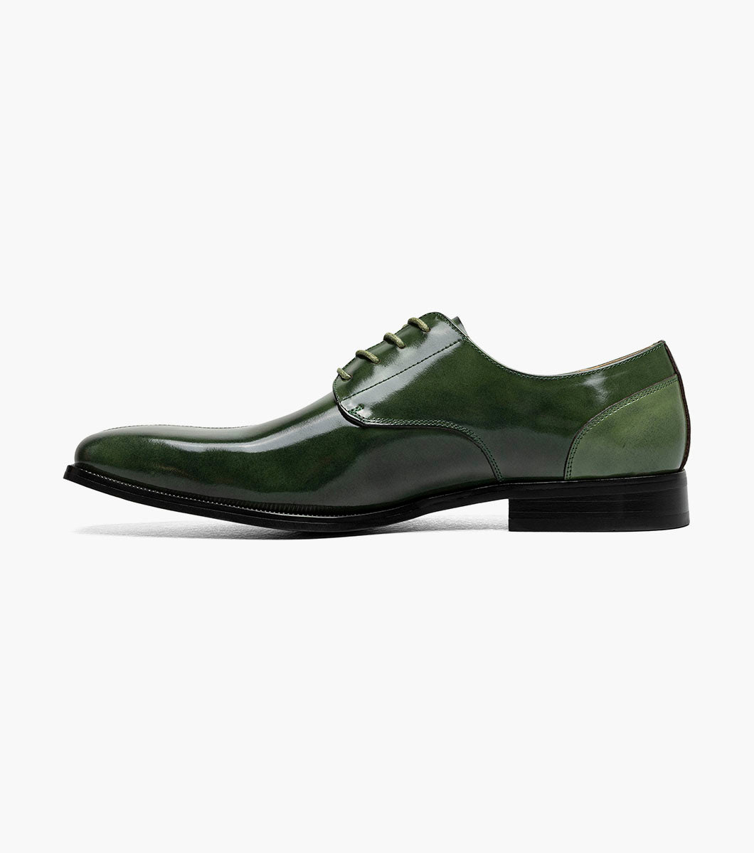 Stacy Adams PALMENTO Modified Cap Toe Oxford Green Multi by Stacy Adams Shoes