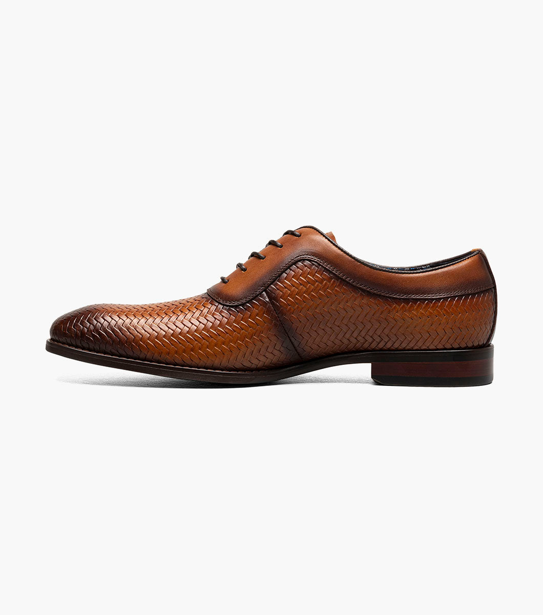 Stacy Adams KEATING Plain Toe Oxford Tan by Stacy Adams Shoes