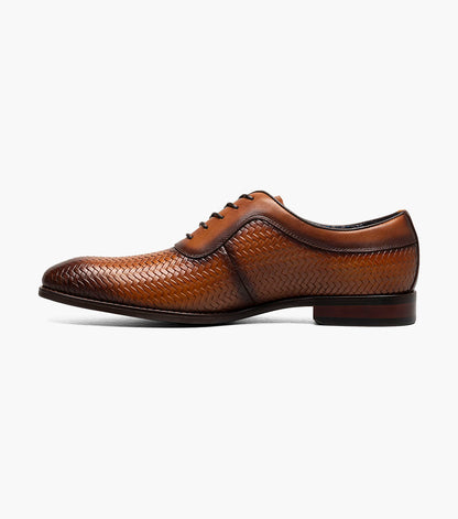 Stacy Adams KEATING Plain Toe Oxford Tan by Stacy Adams Shoes