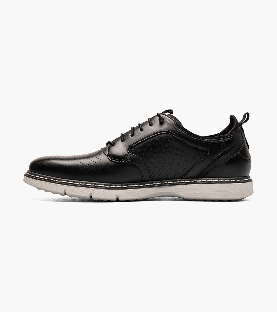 SYNC Plain Toe Elastic Lace Up