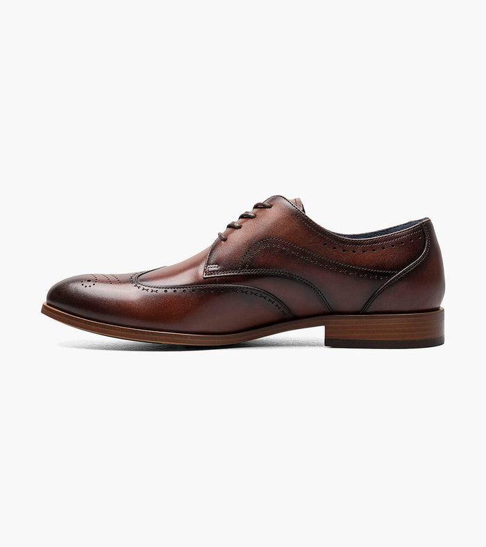 Stacy Adams BRAYDEN Wingtip Oxford Brown by Stacy Adams Shoes