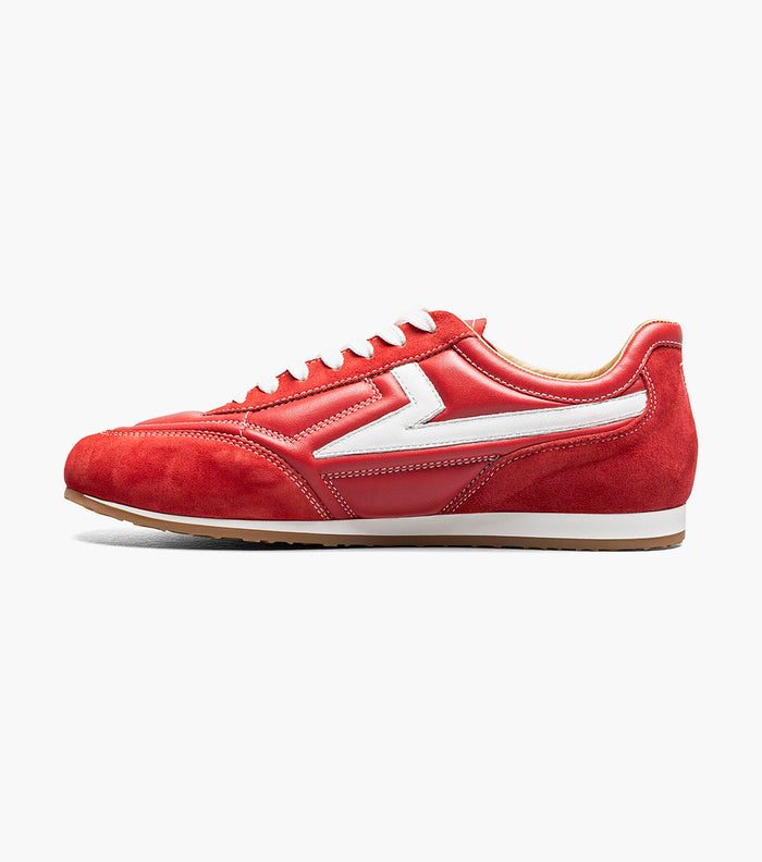 Stacy Adams ACTION 150 Sporty Lace Up Red by Stacy Adams Shoes