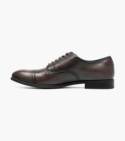 Stacy Adams WILLIAM Cap Toe Oxford Gray by Stacy Adams Shoes