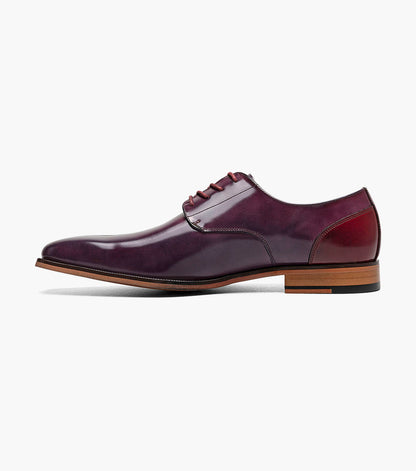 Stacy Adams PALMENTO Modified Cap Toe Oxford Burgundy Multi by Stacy Adams Shoes