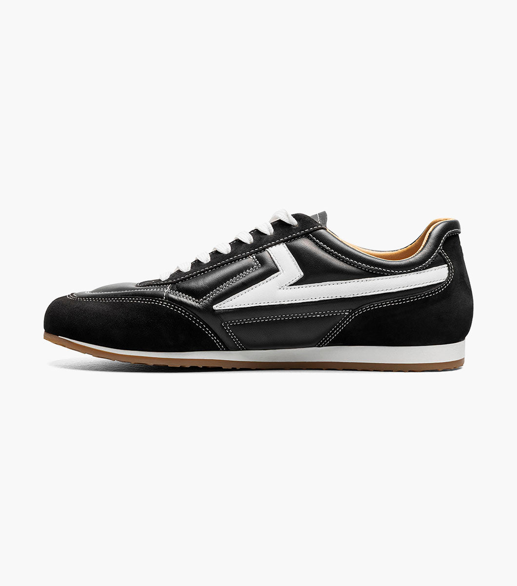 Stacy Adams ACTION 150 Sporty Lace Up Black by Stacy Adams Shoes