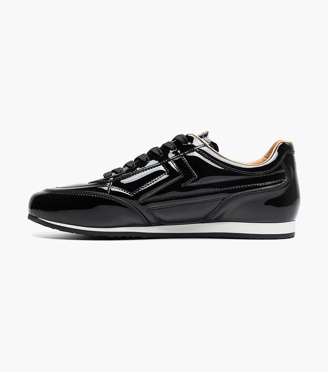 Stacy Adams ACTION 150 Sporty Lace Up Black Patent by Stacy Adams Shoes