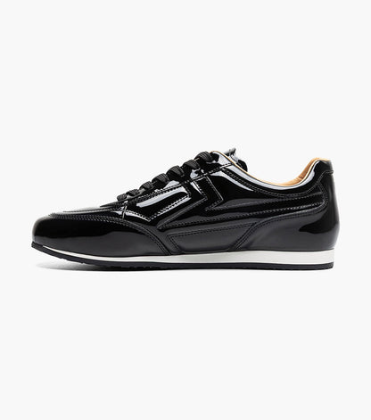 Stacy Adams ACTION 150 Sporty Lace Up Black Patent by Stacy Adams Shoes