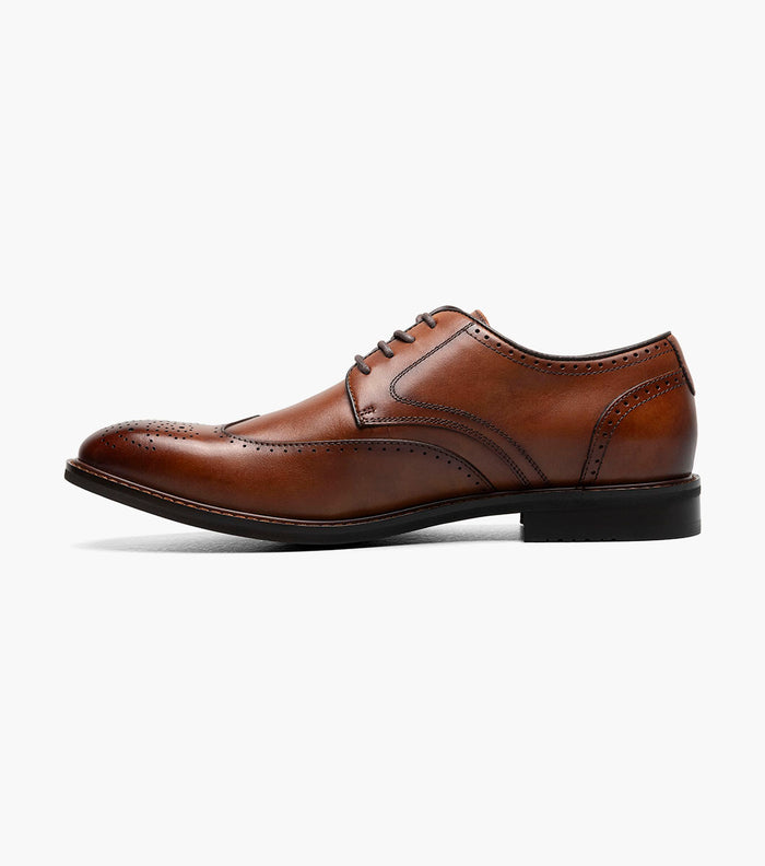 Stacy Adams BENNETT Wingtip Oxford Brandy by Stacy Adams Shoes