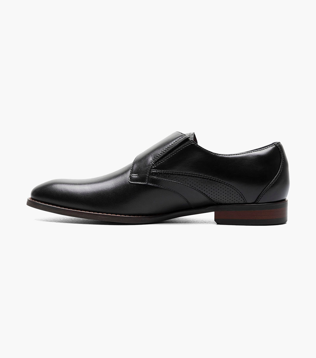 Stacy Adams KARCHER Plain Toe Monk Strap by Stacy Adams Shoes