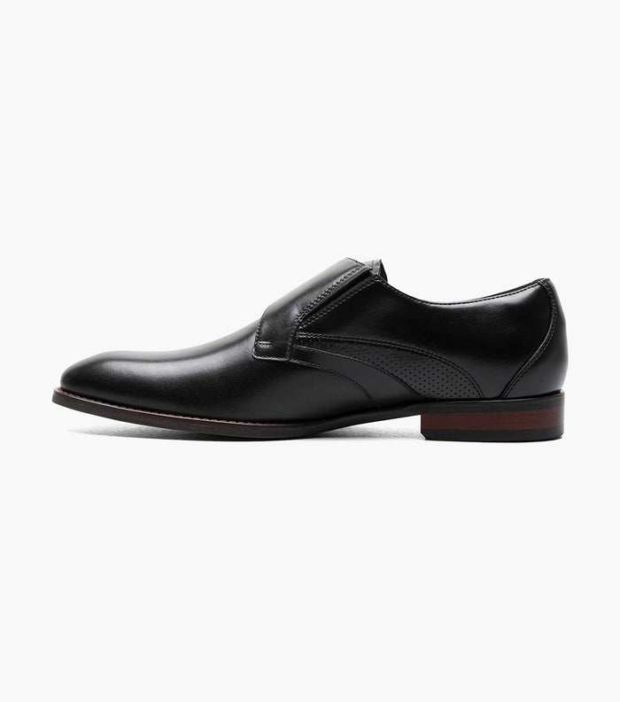 Stacy Adams KARCHER Plain Toe Monk Strap by Stacy Adams Shoes