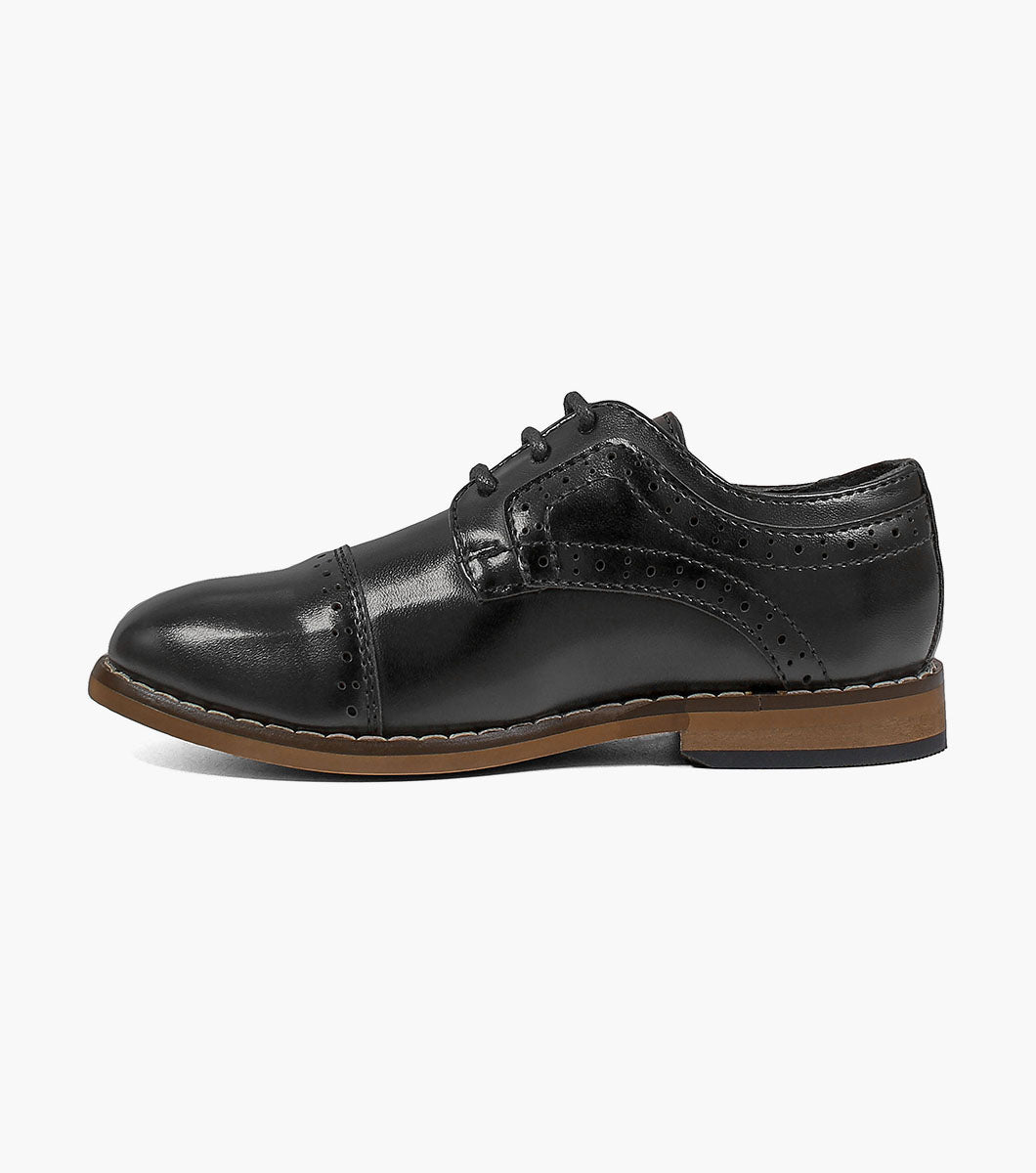 Stacy Adams INFANTS DICKINSON Cap Toe Oxford Black by Stacy Adams Shoes