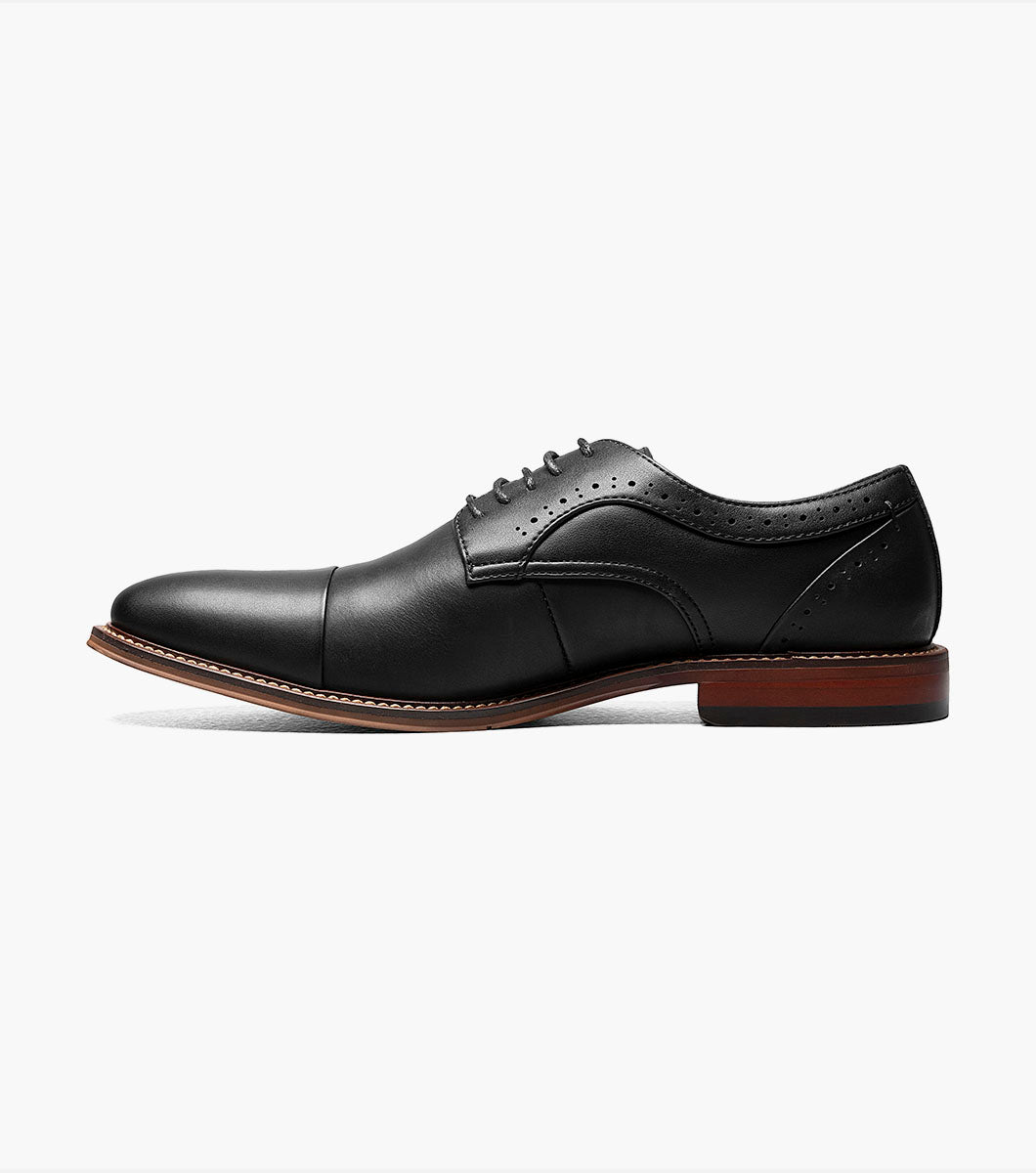 Stacy Adams MADDOX Cap Toe Oxford Black by Stacy Adams Shoes