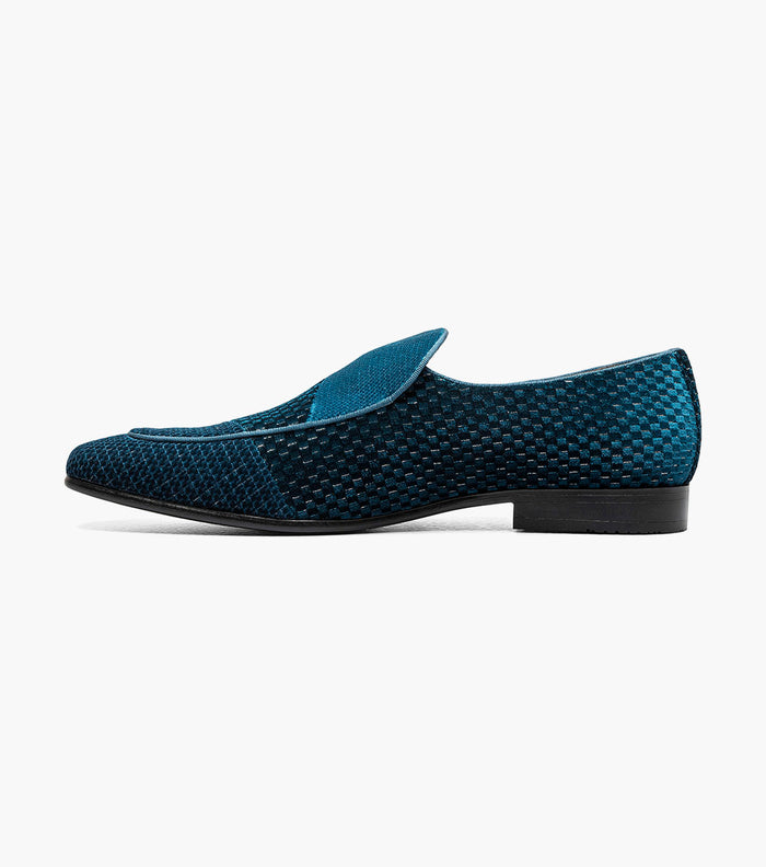 Stacy Adams SHAPSHAW Velour Moc Toe Slip On by Stacy Adams Shoes