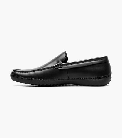 Stacy Adams DEL Moc Toe Slip On Black by Stacy Adams Shoes
