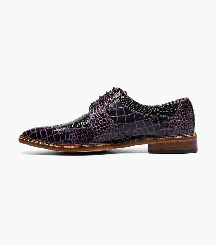 Stacy Adams TRAVATO Wingtip Oxford Purple Multi by Stacy Adams Shoes