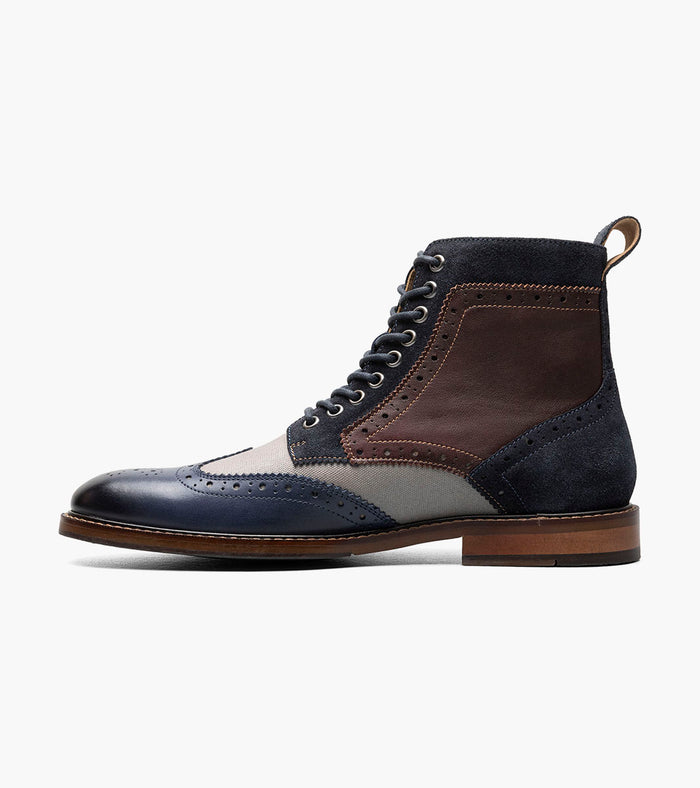 Stacy Adams Finnegan Wingtip Lace Up Boot by Stacy Adams Shoes