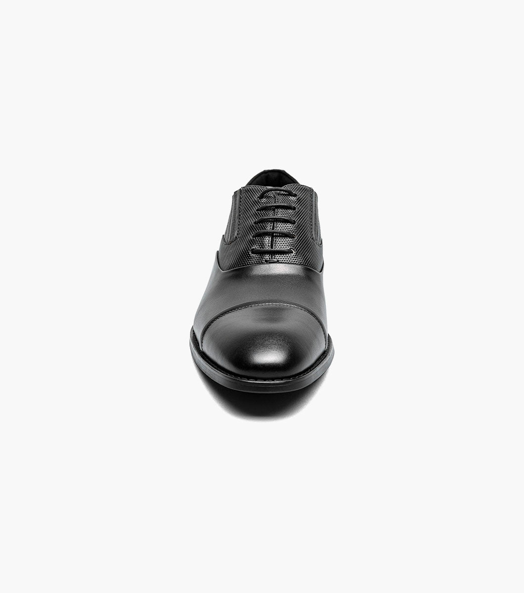 Stacy Adams LUCAS Cap Toe Oxford Black by Stacy Adams Shoes