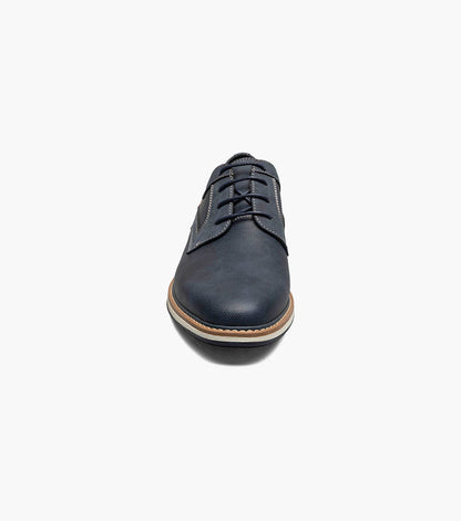Stacy Adams PHINEAS Plain Toe Oxford Navy by Stacy Adams Shoes