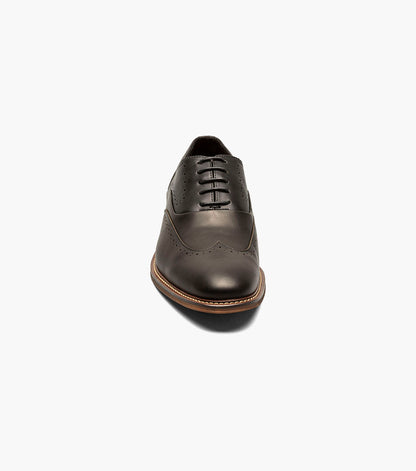 Stacy Adams MACARTHUR Wingtip Oxford Black by Stacy Adams Shoes