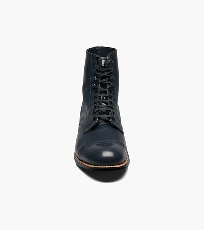 Stacy Adams MADISON Cap Toe Boot Navy by Stacy Adams Shoes