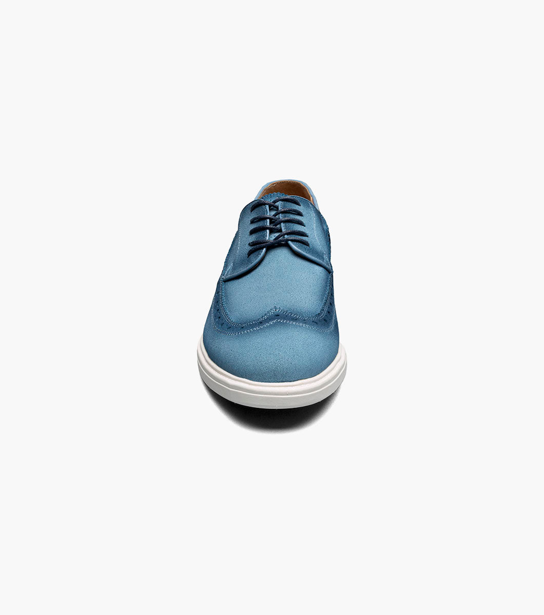 Stacy Adams TRUDELL Wingtip Lace Up Light Blue by Stacy Adams Shoes