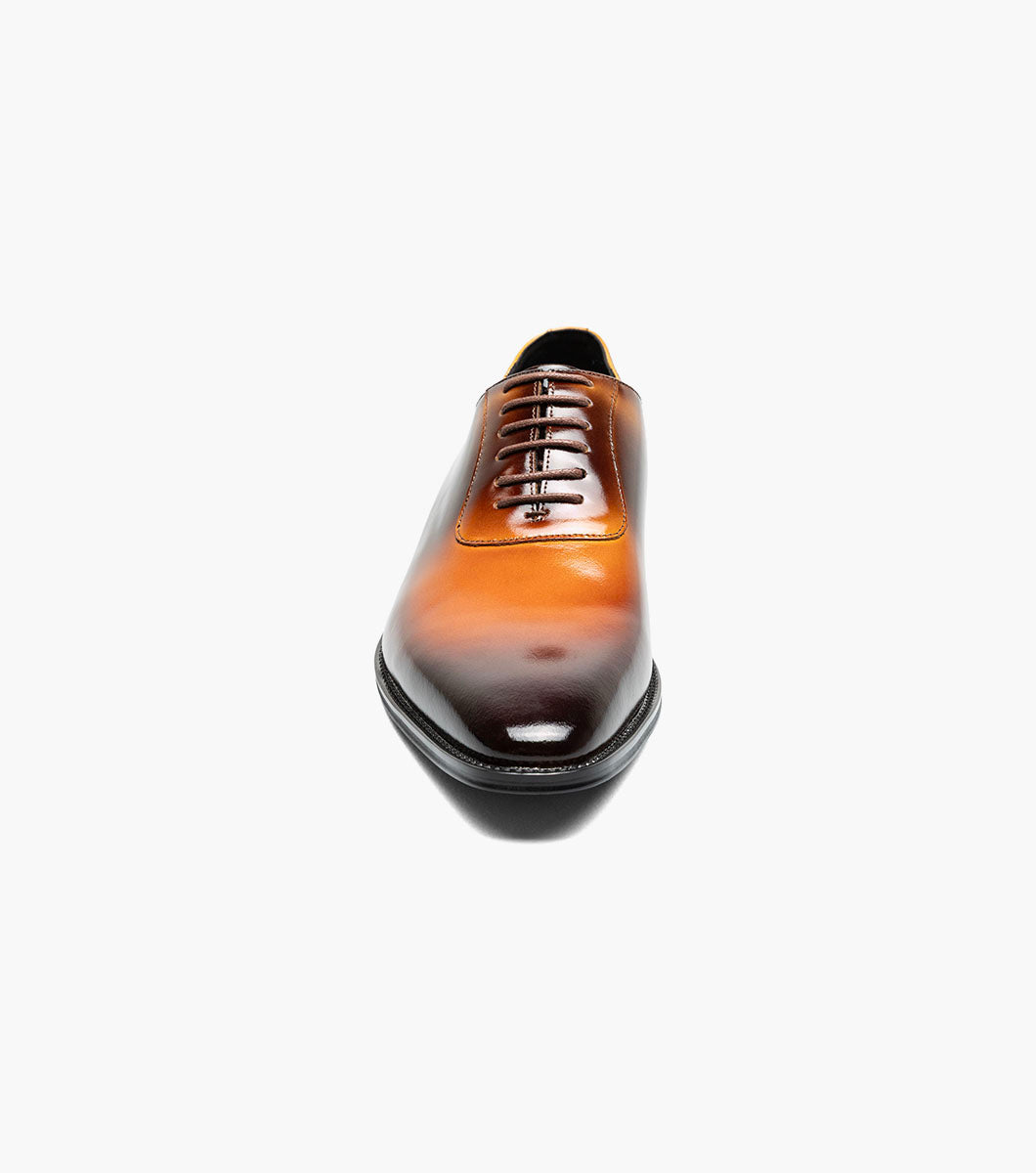 Stacy Adams SHAFFER Plain Toe Oxford Cognac Multi by Stacy Adams Shoes