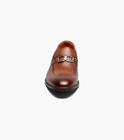 Stacy Adams BOYD Moc Toe Bit Slip On Brandy by Stacy Adams Shoes