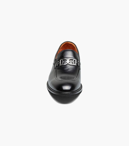 Stacy Adams BOYD Moc Toe Bit Slip On Black by Stacy Adams Shoes