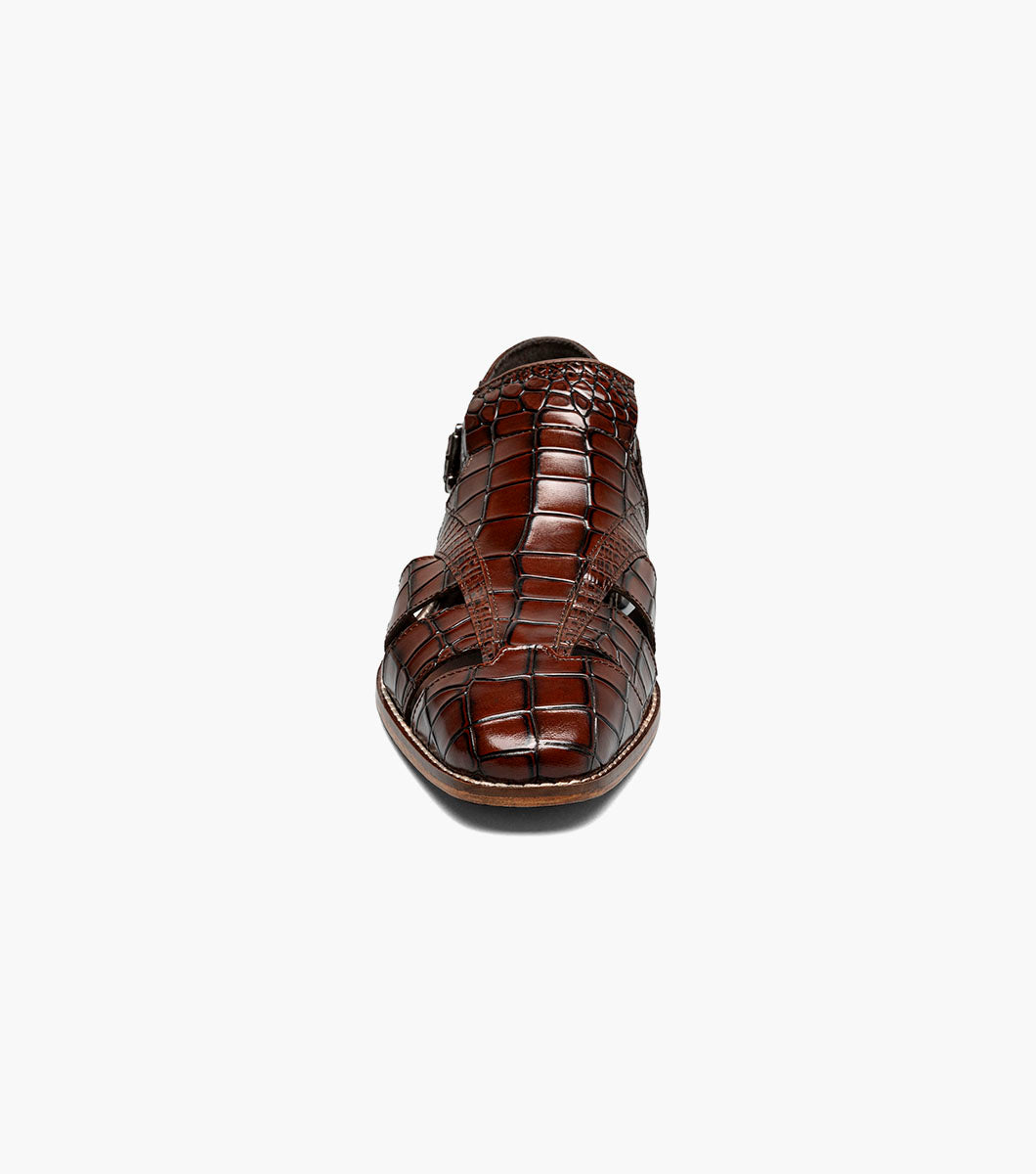 Stacy Adams CALANDRO City Sandal Cognac by Stacy Adams Shoes