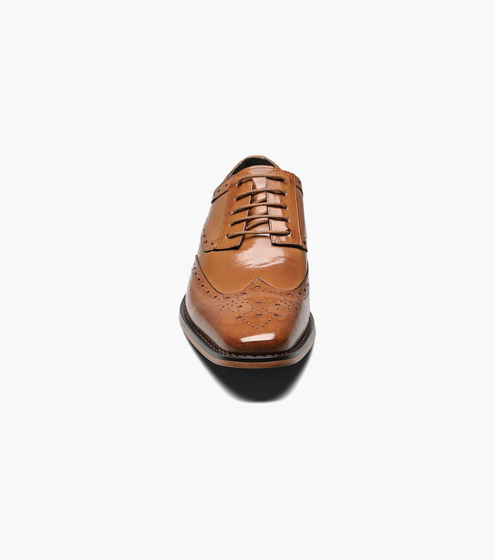Stacy Adams TINSLEY Wingtip Oxford Tan by Stacy Adams Shoes