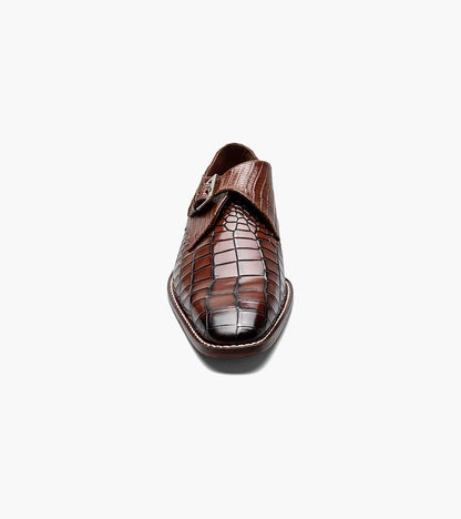Stacy Adams Rapino Plain Toe Monk Strap by Stacy Adams Shoes