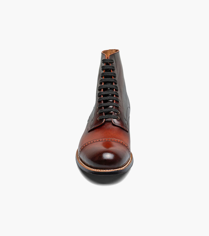 Stacy Adams Madison Cap Toe Lace Up Boot by Stacy Adams Shoes