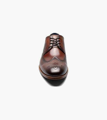 Stacy Adams BRAYDEN Wingtip Oxford Brown by Stacy Adams Shoes