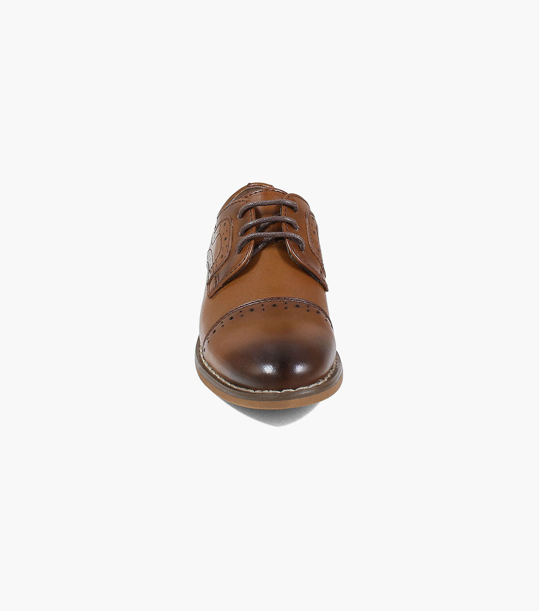 Stacy Adams INFANTS DICKINSON Cap Toe Oxford Cognac by Stacy Adams Shoes