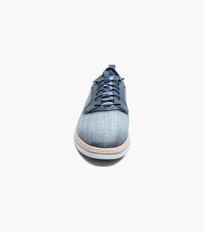 Stacy Adams SEBERT Plain Toe Elastic Lace Up Navy by Stacy Adams Shoes