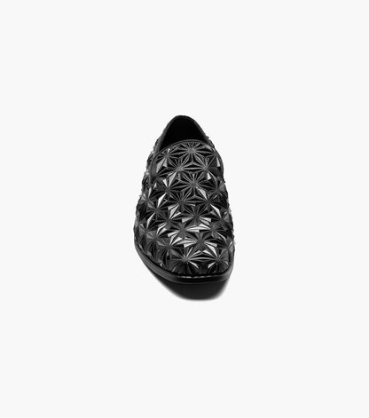 Stacy Adams SEQUENCE Plain Toe Slip On Black by Stacy Adams Shoes