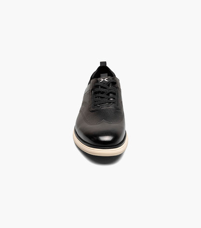 Stacy Adams EDGEWOOD Wingtip Elastic Lace Up Black by Stacy Adams Shoes