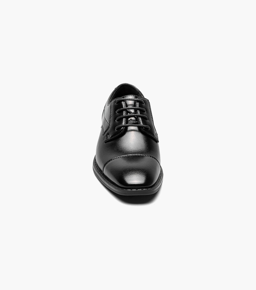 Stacy Adams KIDS KALLUM Cap Toe Oxford Black by Stacy Adams Shoes