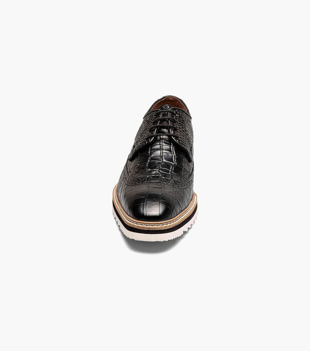 Stacy Adams ALARIO Wingtip Oxford Black by Stacy Adams Shoes