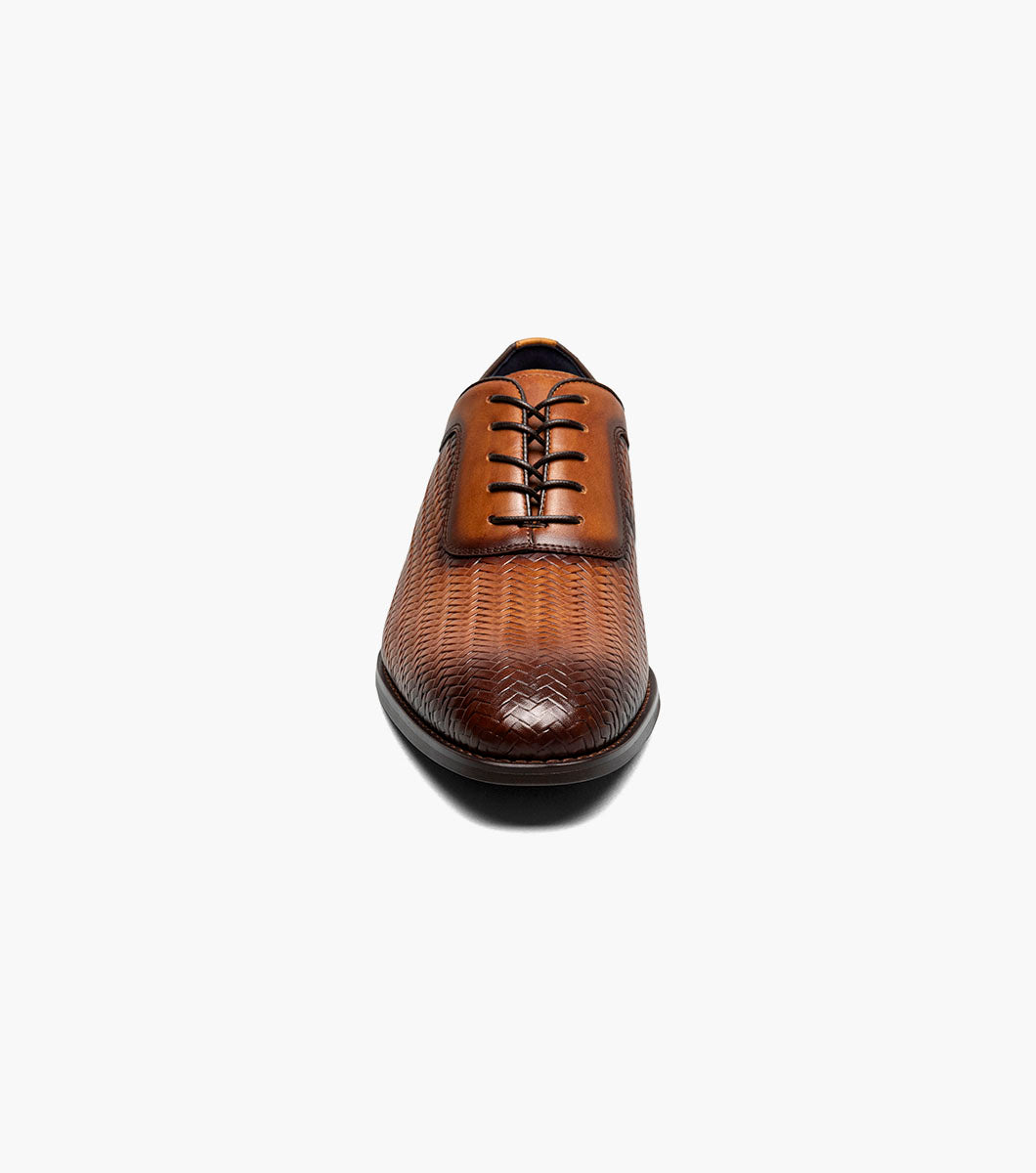 Stacy Adams KEATING Plain Toe Oxford Tan by Stacy Adams Shoes