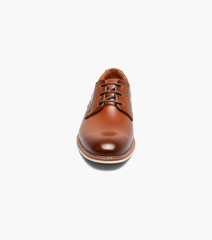 Stacy Adams KIDS WESCOTT Plain Toe Oxford Cognac by Stacy Adams Shoes